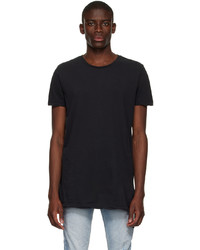 T-shirt à col rond noir Ksubi