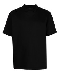 T-shirt à col rond noir Kusikohc