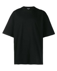 T-shirt à col rond noir Lanvin