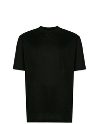 T-shirt à col rond noir Lanvin