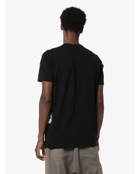 T-shirt à col rond noir Rick Owens