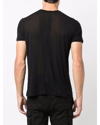 T-shirt à col rond noir Rick Owens DRKSHDW