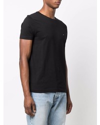 T-shirt à col rond noir Tommy Hilfiger