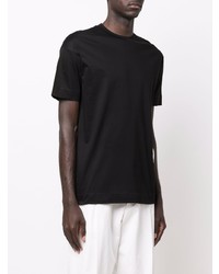 T-shirt à col rond noir Emporio Armani