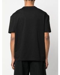 T-shirt à col rond noir Calvin Klein