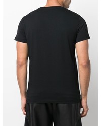 T-shirt à col rond noir Balmain