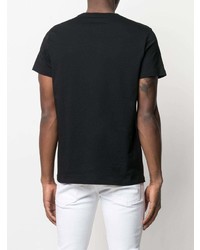 T-shirt à col rond noir Balmain