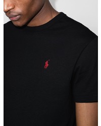 T-shirt à col rond noir Polo Ralph Lauren