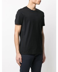 T-shirt à col rond noir Dondup