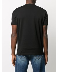 T-shirt à col rond noir DSQUARED2