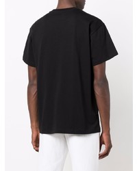 T-shirt à col rond noir Jil Sander