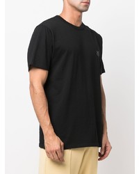 T-shirt à col rond noir MAISON KITSUNÉ