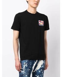 T-shirt à col rond noir DSQUARED2