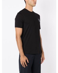 T-shirt à col rond noir Armani Exchange