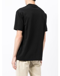 T-shirt à col rond noir Emporio Armani