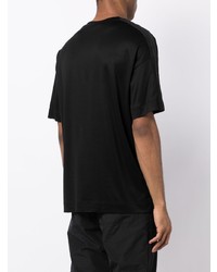 T-shirt à col rond noir Emporio Armani