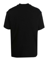 T-shirt à col rond noir Calvin Klein