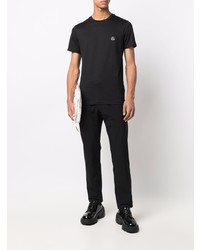 T-shirt à col rond noir Moncler Genius