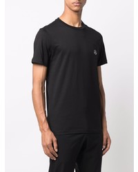 T-shirt à col rond noir Moncler Genius