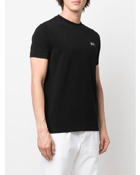 T-shirt à col rond noir Karl Lagerfeld