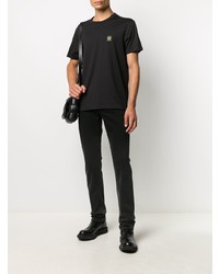 T-shirt à col rond noir Belstaff