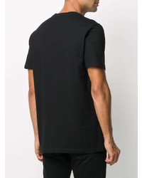 T-shirt à col rond noir Dondup