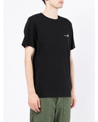 T-shirt à col rond noir A.P.C.