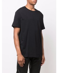 T-shirt à col rond noir Balmain