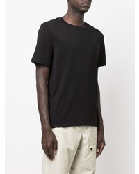 T-shirt à col rond noir Moncler