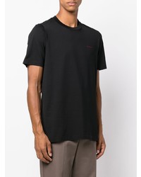 T-shirt à col rond noir Marni