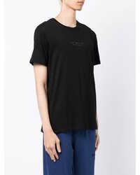 T-shirt à col rond noir Armani Exchange