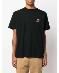 T-shirt à col rond noir PATTA