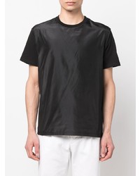 T-shirt à col rond noir Valentino