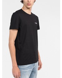 T-shirt à col rond noir Balmain