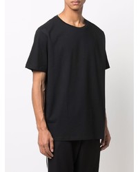 T-shirt à col rond noir Balmain