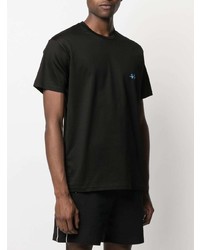 T-shirt à col rond noir Low Brand