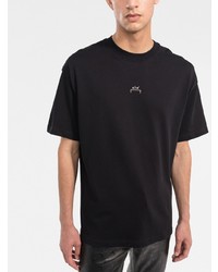 T-shirt à col rond noir A-Cold-Wall*