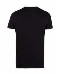 T-shirt à col rond noir Diesel