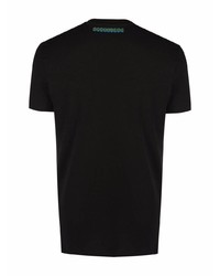 T-shirt à col rond noir DSQUARED2