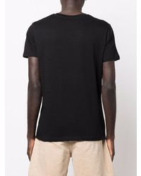 T-shirt à col rond noir A.P.C.