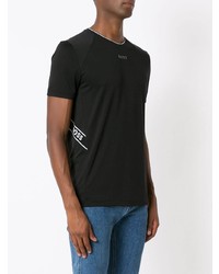 T-shirt à col rond noir BOSS