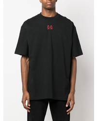 T-shirt à col rond noir 44 label group
