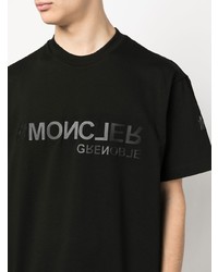 T-shirt à col rond noir MONCLER GRENOBLE