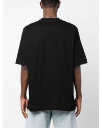 T-shirt à col rond noir DSQUARED2