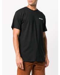 T-shirt à col rond noir MSGM