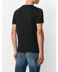 T-shirt à col rond noir Calvin Klein Jeans