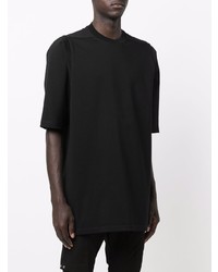 T-shirt à col rond noir Rick Owens