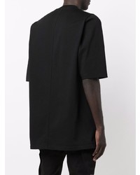 T-shirt à col rond noir Rick Owens