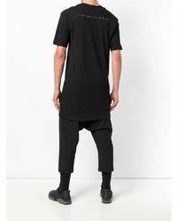 T-shirt à col rond noir 11 By Boris Bidjan Saberi