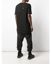 T-shirt à col rond noir Boris Bidjan Saberi